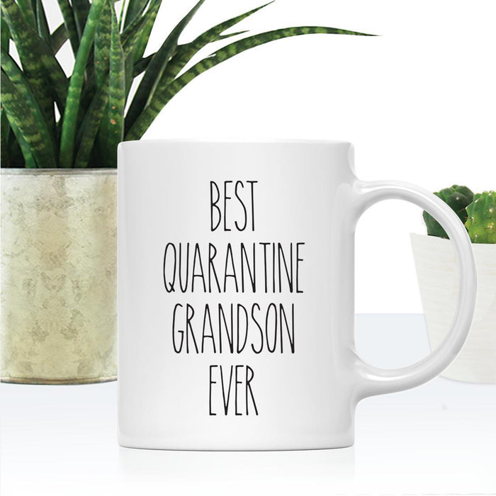 Best Quarantine Ever Ceramic Coffee Mug, Part 1-Set of 1-Andaz Press-Aunt-
