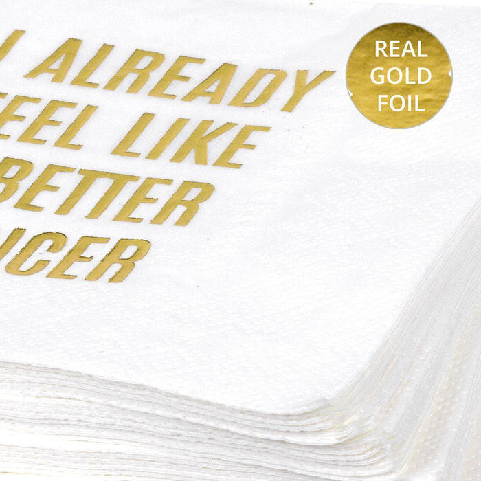 Better Dancer Funny Cocktail Napkins-Set of 50-Andaz Press-