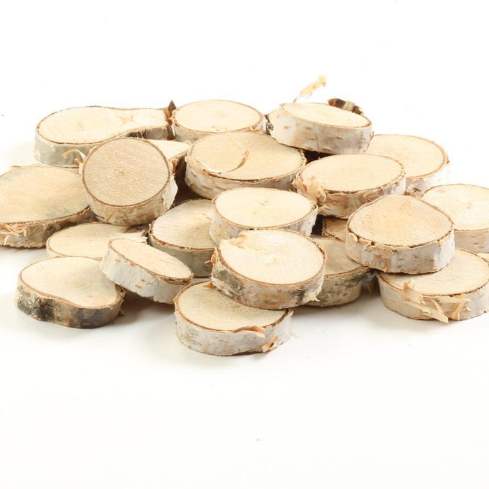 Birch Wedding Slices Disc Rounds-Sold By Case-Koyal Wholesale-1" D-
