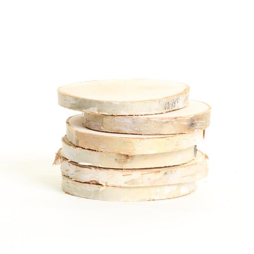 Birch Wedding Slices Disc Rounds-Sold By Case-Koyal Wholesale-3" D-
