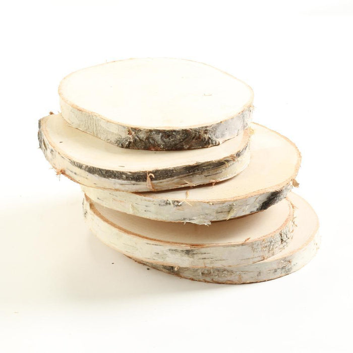 Birch Wedding Slices Disc Rounds-Sold By Case-Koyal Wholesale-3" D-