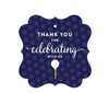 Birthday Fancy Frame Favor Gift Tags, Golf-Set of 24-Andaz Press-