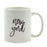 Black Calligraphy US State Ceramic Coffee Mug-Set of 1-Andaz Press-Alabama-
