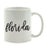 Black Calligraphy US State Ceramic Coffee Mug-Set of 1-Andaz Press-Alabama-
