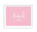 Blush Pink Baby Shower Signs-Set of 1-Andaz Press-Snack Bar-
