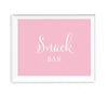 Blush Pink Baby Shower Signs-Set of 1-Andaz Press-Snack Bar-