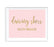 Blush Pink Gold Glitter Print Wedding Party Signs-Set of 1-Andaz Press-Mr. & Mrs.-