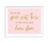 Blush Pink Gold Glitter Print Wedding Party Signs-Set of 1-Andaz Press-Mr. & Mrs.-