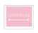 Blush Pink Wedding Direction Signs-Set of 1-Andaz Press-Restrooms-