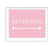 Blush Pink Wedding Direction Signs-Set of 1-Andaz Press-Reception-