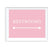 Blush Pink Wedding Direction Signs-Set of 1-Andaz Press-Restrooms-