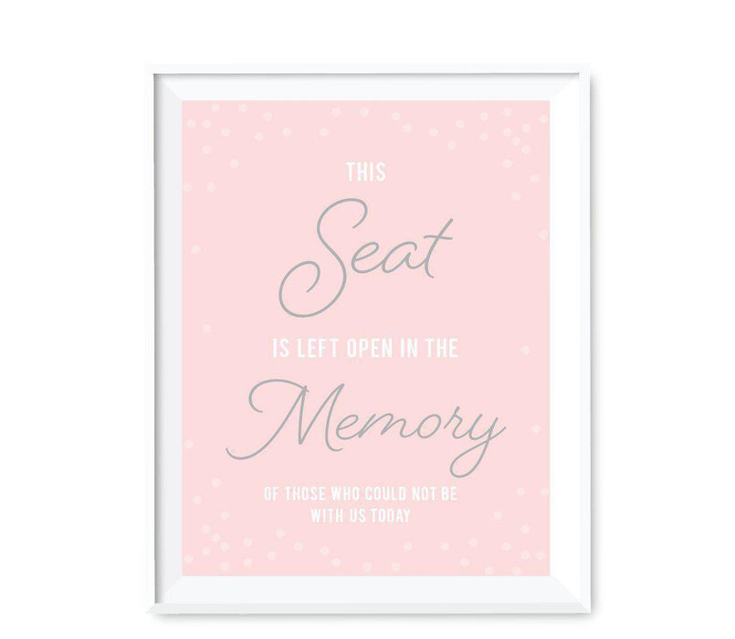 Blush Pink and Gray Pop Fizz Clink Wedding Party Signs-Set of 1-Andaz Press-Mr. & Mrs.-