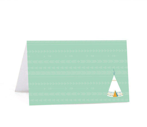 Boho Chic Tribal Table Tent Printable Place Cards-Set of 20-Andaz Press-