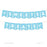 Boy Baby Shower Hanging Pennant Garland Party Banner-Set of 1-Andaz Press-Baby Blue-It's A Boy!-