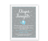 Boy Elephant Diaper Thoughts Fun Activities-Set of 1-Andaz Press-Diaper Thoughts-