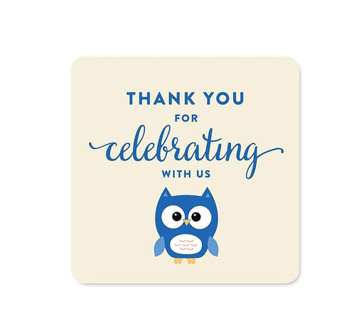 Boy Owl Baby Shower Favor Box DIY Party Favors Kit-Set of 20-Andaz Press-