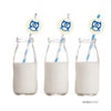 Boy Owl Baby Shower Paper Straw with Toppers DIY Party Favors Kit-Set of 20-Andaz Press-