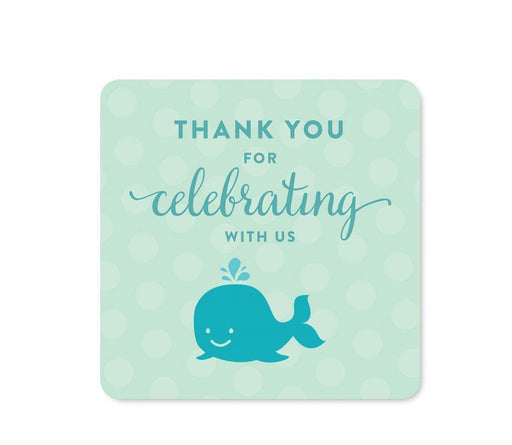 Boy Whale Nautical Baby Shower Favor Box DIY Party Favors Kit-Set of 20-Andaz Press-