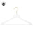 Bridal Hangers, Premium White Wooden Hangers-Set of 10-Andaz Press-