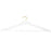Bridal Hangers, Premium White Wooden Hangers-Set of 10-Andaz Press-