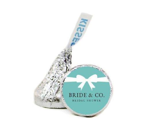 Bride & Co. Bridal Shower Hershey's Kisses Stickers-Set of 216-Andaz Press-