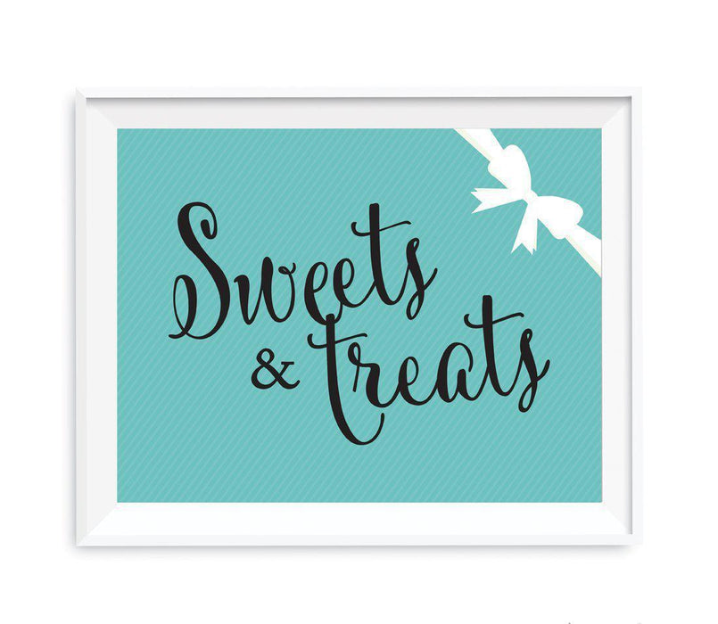 Bride & Co. Bridal Shower Party Signs-Set of 1-Andaz Press-Sweets & Treats-
