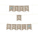 Burlap Baby Shower Pennant Party Banner-Set of 1-Andaz Press-It's A Girl!-