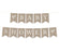 Burlap Baby Shower Pennant Party Banner-Set of 1-Andaz Press-It's A Girl!-