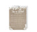 Burlap Lace Wedding Blank Bridal Shower Invitations with Envelopes-Set of 20-Koyal Wholesale-