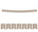 Burlap Lace Wedding Hanging Pennant Party Banner with String-Set of 1-Koyal Wholesale-Bride To Be-