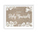 Burlap Lace Wedding Party Signs-Set of 1-Koyal Wholesale-Please Help Yourself-