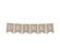 Burlap Pennant Party Banner-Set of 1-Andaz Press-Welcome!-