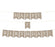 Burlap Pennant Party Banner-Set of 1-Andaz Press-Welcome!-