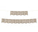 Burlap Pennant Party Banner-Set of 1-Andaz Press-Merry Christmas!-