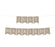 Burlap Wedding Pennant Party Banner-Set of 1-Andaz Press-Mr. & Mrs.-