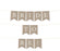 Burlap Wedding Pennant Party Banner-Set of 1-Andaz Press-Mr. & Mrs.-