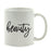 Calligraphy Good Virtues Ceramic Coffee Mug-Set of 1-Andaz Press-Blessed-