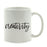 Calligraphy Good Virtues Ceramic Coffee Mug-Set of 1-Andaz Press-Blessed-