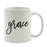 Calligraphy Good Virtues Ceramic Coffee Mug-Set of 1-Andaz Press-Blessed-