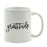 Calligraphy Good Virtues Ceramic Coffee Mug-Set of 1-Andaz Press-Blessed-