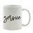 Calligraphy Good Virtues Ceramic Coffee Mug-Set of 1-Andaz Press-Blessed-