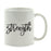 Calligraphy Good Virtues Ceramic Coffee Mug-Set of 1-Andaz Press-Blessed-