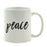 Calligraphy Good Virtues Ceramic Coffee Mug-Set of 1-Andaz Press-Blessed-