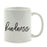 Calligraphy Good Virtues Ceramic Coffee Mug-Set of 1-Andaz Press-Blessed-