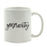 Calligraphy Good Virtues Ceramic Coffee Mug-Set of 1-Andaz Press-Blessed-