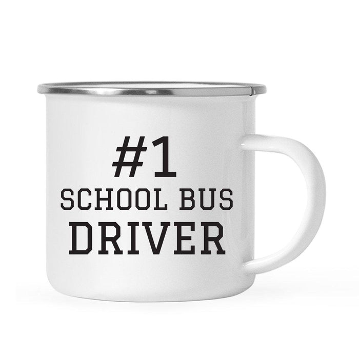 Campfire Coffee Mug, #1 School, Part 2-Set of 1-Andaz Press-School Bus Driver-