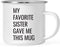 Campfire Coffee Mug Gift, My Favorite Sister Gave Me This Mug-Set of 1-Andaz Press-