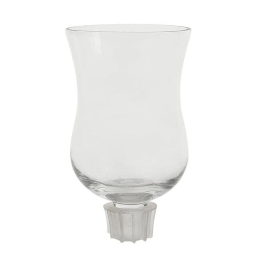 Candelabra Hurricane Clear Glass Shades-Set of 6-Koyal Wholesale-Clear-3.5"-