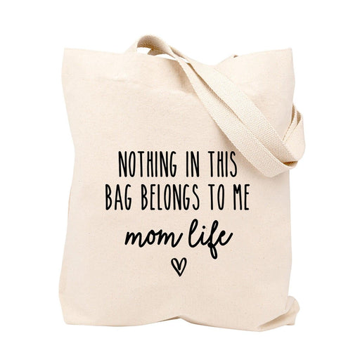 Canvas Tote Bags for Mom-Set of 1-Koyal Wholesale-Mom Life-