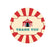 Carnival Circus Birthday Round Circle Gift Tags-Set of 24-Andaz Press-Thank You-